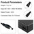 Zencend 12V 5A Power Supply Adapter 60W AC Adapter 100-240V 50-60Hz to DC