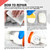 1 lb White Epoxy Putty Sculpt Clay, 2 Part Self Hardening Epoxy Clay