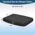 HAVARGO Shower Seat Cushion for Transfer Bench for Bathtub Shower Seats for Elderly, Easy Maintenance Anti Slip Quick Dry Soft to Skin Foam Cushion, Black