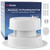 Safoner Aluminum RV Sewer Vent Cap,Plumbing Roof Vent Cover Replacement Kit