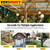 VEVIVOOVY 8pcs Flush Inside 45 Degree Angle Bracket,L/10 xW/3" Heavy Duty Flat Plate Connector Brace,Knee Brace Pergola Bracket,135 Degree Inside Joint for Butt-Join Post and Wood Beam