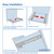 VADANIA #BF54 18" Undermount Drawer Slide, Push to Open