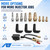 26Pc Pneumatic Injector Puller, Diesel Fuel Injector Removal Tool, Duramax