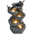 MAGIC UNION 5-Tier Cascading Rock Birds Water Fountain, 26" H