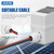 MINGSONG Solar Panels Disconnect Switch 25Amp DC Solar Shut Off Switch 1000V 2 Poles Outdoor Small Miniature Circuit Breaker Box, IP65 Waterproof UV-Proof for PV Homes