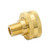 Hooshing Garden Hose Adapter 1/4" NPT Male x 3/4" GHT Female Connector