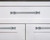 CABDM 2 Pack 12 Inch Hole Center Polished Chrome Cabinet Pulls-Heavy Duty Solid Cabinet Handles Suitable for Cabinets, Dressers, Kitchens and Bathroom cabinets