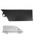 Right Rear Side Body Molding Trim Plate Compatible for Ford Transit 150 250 350 2015-2025 Replaces# BK3Z6129396BA BK3Z-6129396-BA - RH Passenger Rear Side Door Trim Molding Plastic