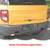 RT-TCZ Smoked Black Rear Fog Light Lamp Trim Cover Decoration Exterior Accessories for Ford Bronco Sport 2021-2025