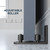 EaseLife 2 Pack Barn Door Floor Guide,2 Assemble Setup Options,Wall Mount System,Adjustable Ball Bearings Stay Roller,Flush Flat Bottom Design,Black