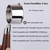 51mm Bottomless Portafilter 3 Ears Compatible with CASABREWS CM5418 and 3700 Series | with Stainless Steel Double Shot Capacity Cup Filter Basket