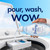 Downy Free & Gentle Rinse Laundry Odor Remover, Scent Free, 48 FL OZ, Gentle on Skin, No Dyes or Heavy Perfumes, Fabric Softener and Laundry Odor Removal Rinse