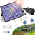 Solar Pond Aerator, 4W Solar Powered Air Pump for Outdoor Pond