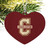 GRAPHICS & MORE College of Charleston Cougars Logo Heart Love Wood Christmas Tree Holiday Ornament