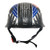 1Storm Novelty Motorcycle Half Face Helmet Open German Style DOT Approved: HKY602 Flag Skull