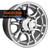 GTownWorks Stainless Steel 5.15inch Wheel Center Caps Hub Cap 130mm Fit 5.15" Bore Rims Truck Trailer RV SUV Chrome Push Through Wheel Cover, 4Pcs