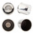 GTownWorks Stainless Steel 5.15inch Wheel Center Caps Hub Cap 130mm Fit 5.15" Bore Rims Truck Trailer RV SUV Chrome Push Through Wheel Cover, 4Pcs