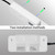 Electricity Usage Monitor, Briidea Power Consumption Watt Voltage Amp Meter Tester with 2 Outlets Electricity Analyzer Monitoring Device for Energy Saving, White