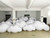 SAYOK PVC Inflatable Cloud Balloons W/LED Lights Inflatable Clouds Hanging