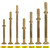 #10 x 2 Self-Tapping Trailer Deck Screws,511PcsT25 Star Bits Screws
