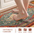 Collive Boho Cushioned Kitchen Mat, Anti Fatigue Mats for Kitchen Floor