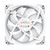 Montech RX 140 ARGB Reversed Fan 1600PWM, High-End Durability, Silent Performance, and Stunning ARGB Design (140mm, White)