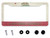 Smooffly California State Flag License Plate Frame for Car Decorative Accessories Rustproof License Plate with Screws for Standard Us Canada License Plate Holder 12.2 x 6.3 Inch