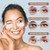 Pedobi 80Pcs Castor Oil Pack Patches for Eyes, Highly Absorbent Castor Oil Wrap, No Wash, Anti-Seepage(Oil Not Included)