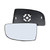 Fanchants BK3Z17K707A BK3Z-17K707-A Lower Mirror Glass with Backing Plate Replacement for Ford Transit 2016 Transit 250 Fits 2015-2023 T150 T250 T350 (Passenger Side Right)