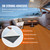 VEVOR Boat Flooring with 3M Adhesive, EVA Foam Boat Decking 94.5" x 45.7", Non-Slip Self-Adhesive Flooring, 29.9 sq.ft Marine Carpet for Boats, Yacht, Pontoon, Kayak Decking