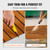 VEVOR Boat Flooring with 3M Adhesive, EVA Foam Boat Decking 94.5" x 45.7", Non-Slip Self-Adhesive Flooring, 29.9 sq.ft Marine Carpet for Boats, Yacht, Pontoon, Kayak Decking
