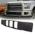 G-PLUS Front Bumper Cover Lower Grille Trim Fit Ford F150 2015-2017 Black