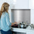 VENFAN 24" x 30" Stainless Steel Backsplash for Stove - Ultra Flat Metal Splatter Guard for Kitchen Wall, Stove Backsplash Panel with 4 Pre-Drilled Holes, Easy Install