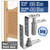 Cafe Door Hinges, Saloon Door Hinge for Double Action Swinging Doors