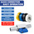 5/8" Double Barbed Ball Valve, Stainless Steel, with Hose Clamps, 16x16mm
