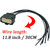 Micarun 16 Pin 7 Wire Halogen Headlight Wiring Harness Connector Pigtail Plug Fit for Ford Fusion 2013 2014 2015 2016 for 2013 2014 2015 2016 2017 Ford Mustang Xenon Headlight 7- Wire