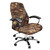 Wanyint Camo Hunting Forest Branch Brown Office Chair Cover Rotating Chair Slipcover Protective Gaming Chair Cover for Office Chair Stain Resistant Washable Office Chair Protector, L