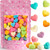 Fruidles Valentine's Share The Love Gummi Heart Candy Holiday Treats, BlueRaspberry, Watermelon, Mango, Green Apple, Orange, Grape, Pineapple Delicious Gummy Candy, Fun and Festive Snacking, Party Favor (1 Pound)
