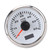 52mm 2inch Car 6000RPM Tachometer Gauge with Hour Meter 7 Color Backlight RPM Meter Kit for Truck Tractor Car RV Boat (White Dial Silver Cover CX6228)