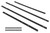 Side Skirt Pinch Weld Covers Compatible with Ford Bronco 4 Door 2025 2024 2023 2022 2021, Aluminum Alloy Trail Armor Rocker Guard Protector Decorative Exterior Accessories