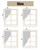 FuturehomeStar Abstract Leopard Print Swag Curtain Valance for Windows,Rod Pocket Kitchen Curtains,Farmhouse Brown Spots Swag Valances for Bedroom Bathroom Living Room,28x36in Pack of 2