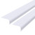 Retisee 2 Pcs 24 Inch Under Cabinet Light Cover Replacement Lens, Curved