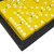Marion Domino Double 6 Yellow with White Spots Jumbo Tournament Professional Size with Spinners in Elegant Black Velvet Case.
