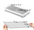 6-Pack White Magnetic Vent Covers 4x10 Inch - Universal Fit for Floor, Wall & Ceiling Registers (5"-6" Width x 10"-11"Length) | High Airflow Mesh Design | Tool-Free Easy Installation
