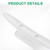 TIXIPEM 3 in Boat Dock Cleats [6PCS] - Rustproof Nylon Boat Cleats Tie Down Use for Piers & Docks & Kayaks & Sailboats & Marine [White, 29mm Hole Centers] Kayak Rope Tie Nautical Decor