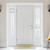 NICETOWN White Sidelight Curtains for Front Door Curtains for Side Window