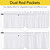 NICETOWN White Sidelight Curtains for Front Door Curtains for Side Window