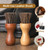 YKEBVPW 2 Packs Show Polish Applicator Horsehair Shoe Brush Set Horse Hair Applicator Brushes for Leather Shoe Care Shine Polish Tools for Boots Clean Brush for Shoes