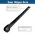 Rear Windshield Wipers Blade Arm Kits for Volkswagen Atlas 2018-2025 Back Glass Wiper Arm Blade Replacements All Seasons Fit, Replacement OE: 3CN-955-427-03C