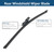 Rear Windshield Wipers Blade Arm Kits for Volkswagen Atlas 2018-2025 Back Glass Wiper Arm Blade Replacements All Seasons Fit, Replacement OE: 3CN-955-427-03C
